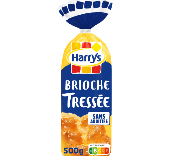 Pack Harrys Brioche tressée sans additifs nutriscore B