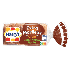 Produit associé : Pack Harrys Extra Moelleux Complet Sans sucres ajoutés Sans additifs nutriscore A