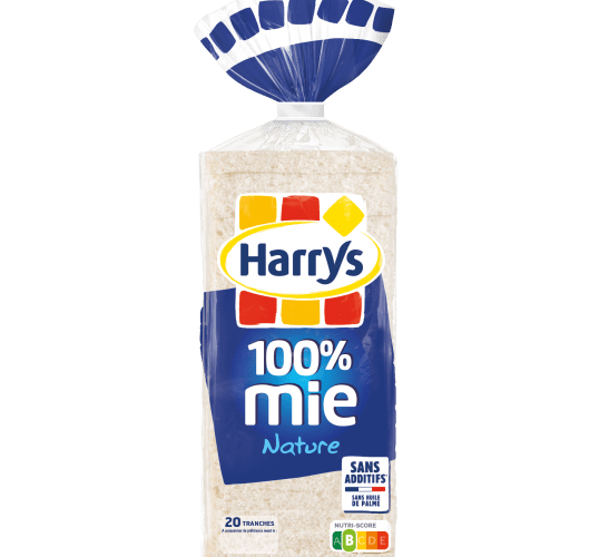 Pack Harrys 100% Mie Nature Sans additifs nutriscore B