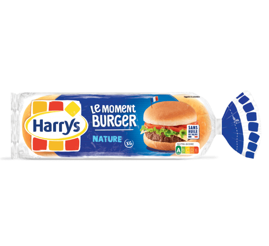 Pack Harrys Le moment burger Nature sans huile de palme nutriscore A