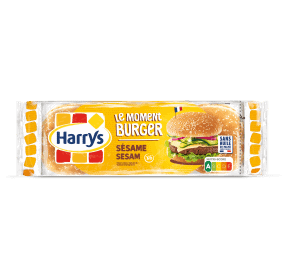 Produit associé : Pack Harrys Le moment burger sésame sans huile de palme nutriscore A