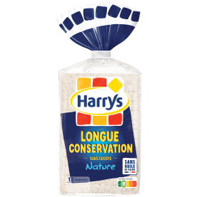 Produit associé : Pack Harrys Longue conservation sans croute nature sans huile de palme nutriscore B