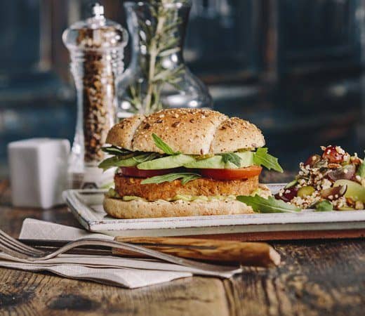 Recette Harrys Pain Burger Céréales et Graines à la Farine Complète Vegan steak de soja