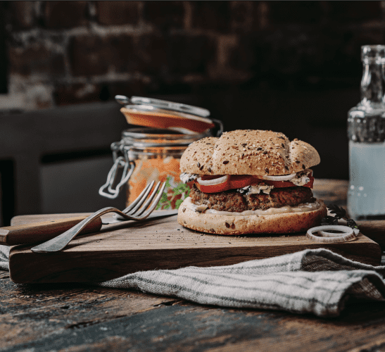 Recette Harrys le moment burger céréales et graines Burger Auvergnat