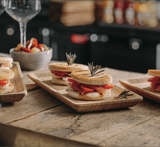 Recette Harrys 100% Mie nature Mini croque Jambon, Tomate & mozzarella