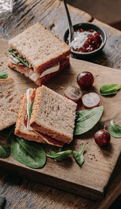 Recette Harrys AMS complet Mini club sandwich Corsica, coppa Corse & confiture de figue