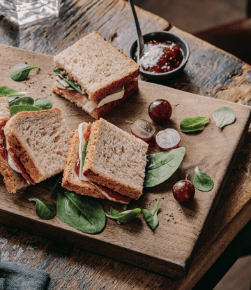 Recette Harrys AMS complet Mini club sandwich Corsica, coppa Corse & confiture de figue