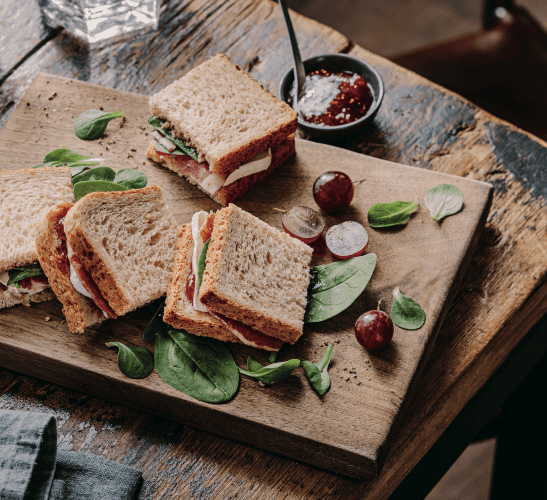 Recette Harrys AMS complet Mini club sandwich Corsica, coppa Corse & confiture de figue