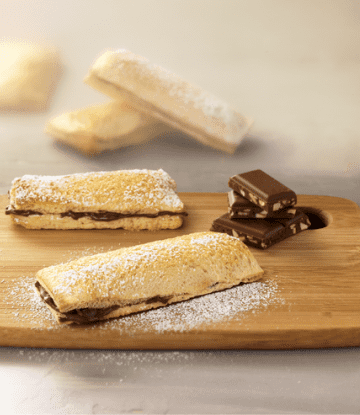 Recette Harrys Brioche tranchée nature Chaussons au chocolat