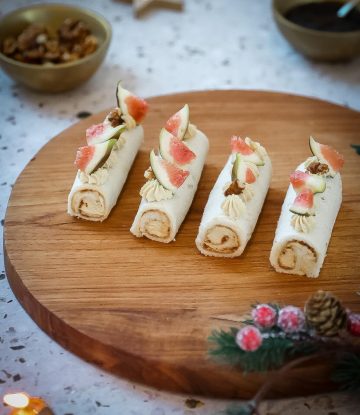 Recette Harrys 100% Mie Minis buches mousse de foie gras et figues