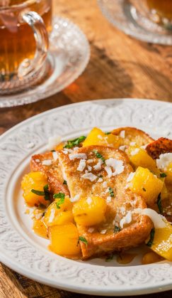 Recette Harrys Pain tressé semi complet perdu à l'ananas et à la noix de coco