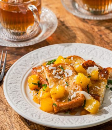Recette Harrys Pain tressé semi complet perdu à l'ananas et à la noix de coco