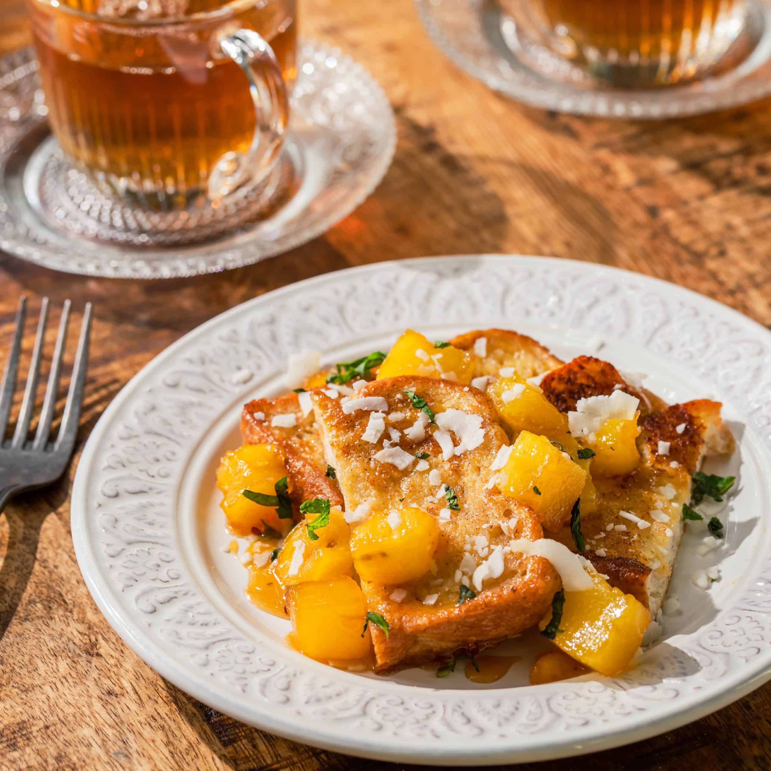Recette Harrys Pain tressé semi complet perdu à l'ananas et à la noix de coco