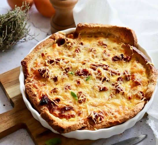 Recette Harrys American sandwich quiche