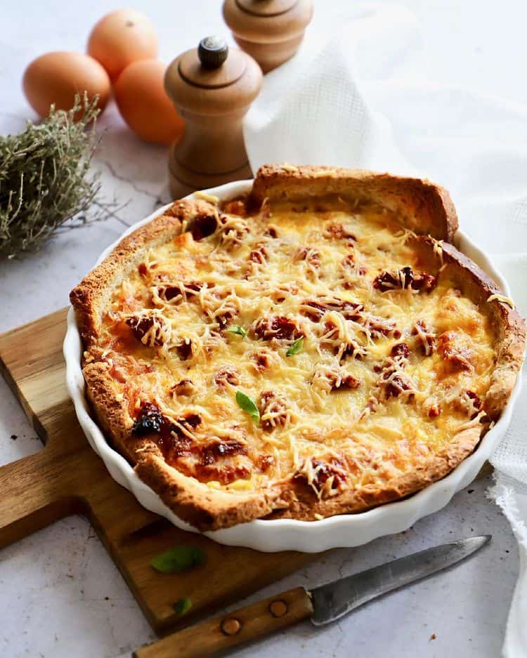 Recette Harrys American sandwich quiche