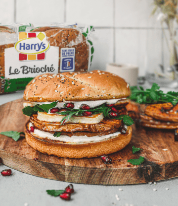 Recette Harrys burger le brioché d'automne 100% Veggie