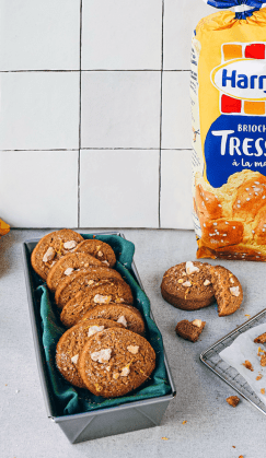 Recette Harrys cookies brioche tressée citron meringue