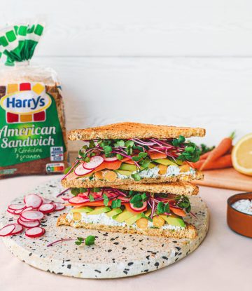 Recette Harrys Club Sandwich Veggie AMS 7 céréales