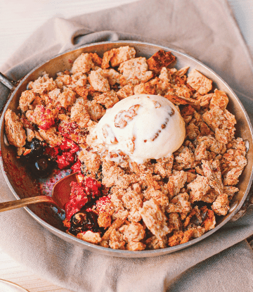 Recette Harrys crumble anti-gaspi pain de mie