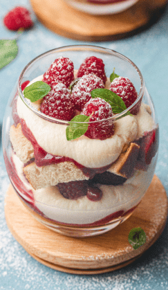 Recette Harrys tiramisu framboise brioche moins de sucre