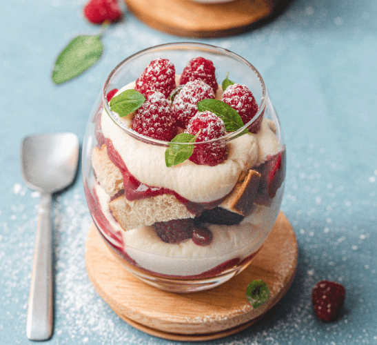 Recette Harrys tiramisu framboise brioche moins de sucre