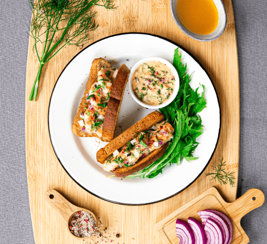 Recette Harrys Lobster Rolls brioche tranchée farine complète SA